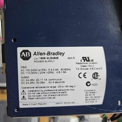 【询价】AB电源1606-XLS480E，适用