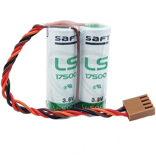 议价全新原装 SAFT LS17500 3.6V 2个组合 川崎机器人锂电池 2LS1