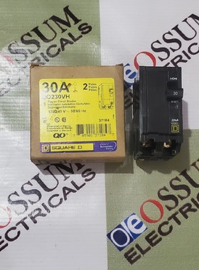 SQUAREDQO230VHCIRCUITBREAKER30AMP2POLEVOLTAGE120240VAC快速发