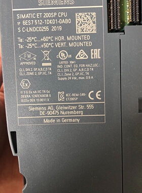 西门子SIMATICET200SPCPU模块6ES7-议价