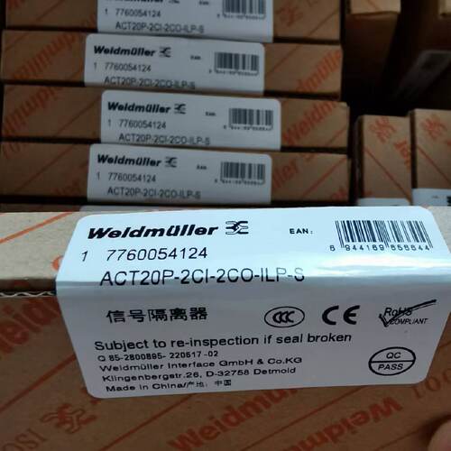 配件输入回路供电双通道隔离器7760054124ACT20P2CI2COILPS议价