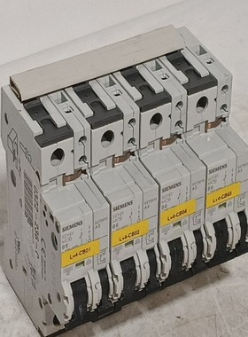 西门子5SY61B6MCB6A1P迷你断路器和5ST3010辅助开关DIN