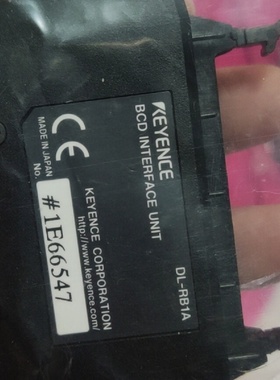 议价基恩士传感器通讯模块DLRB1A实物拍摄议价