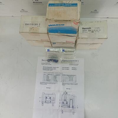 Rexroth 3340190012 Pneumatisches Ventil Reparatursatz  NEU