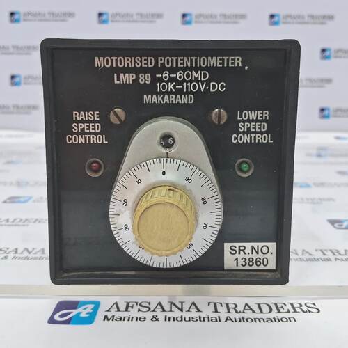 Makarand LMP 89660MD10K Motorised Potentiometer 110V DC