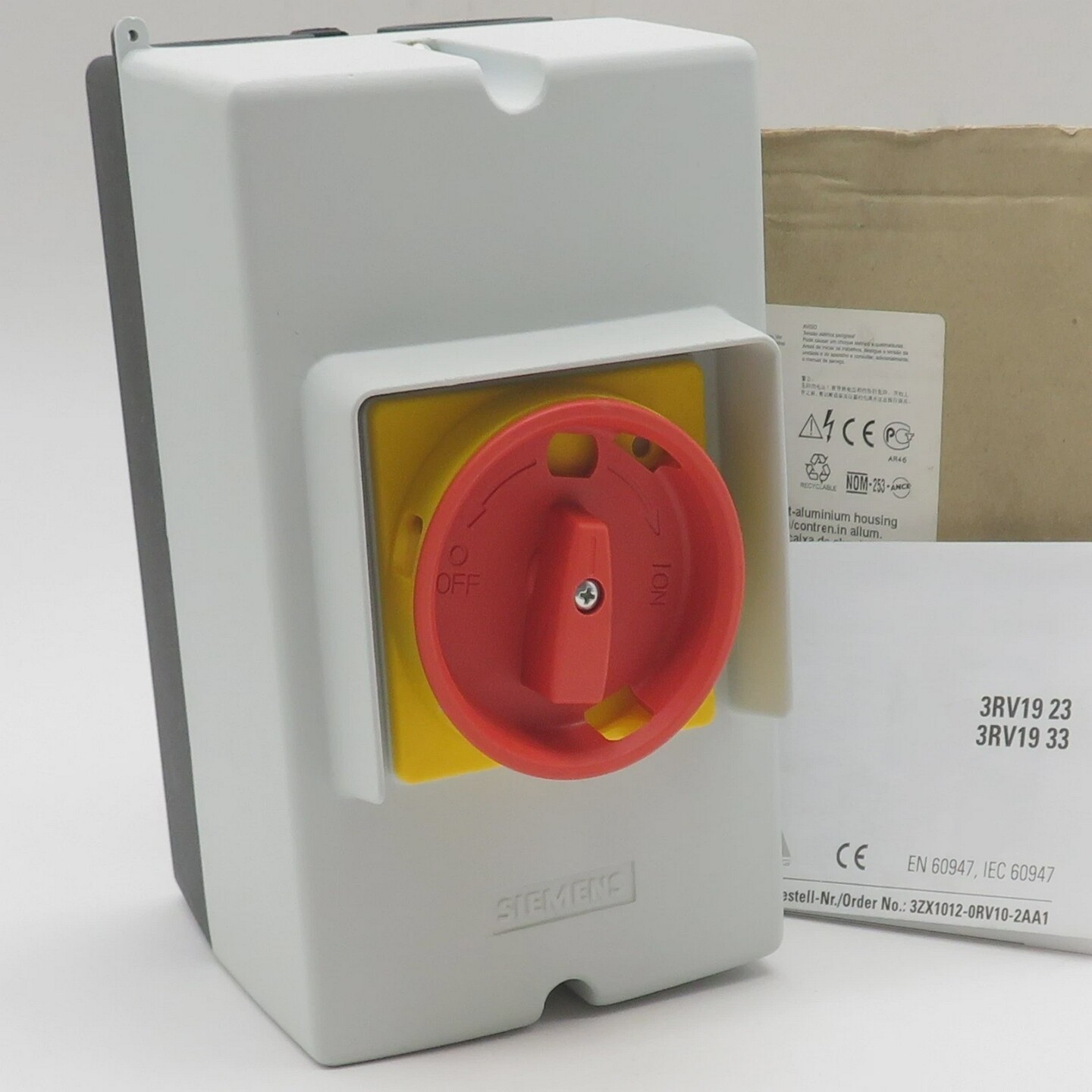 Alu-Geh?useSIEMENS3RV1923-1GA01AlugussAufbaugeh?usemit