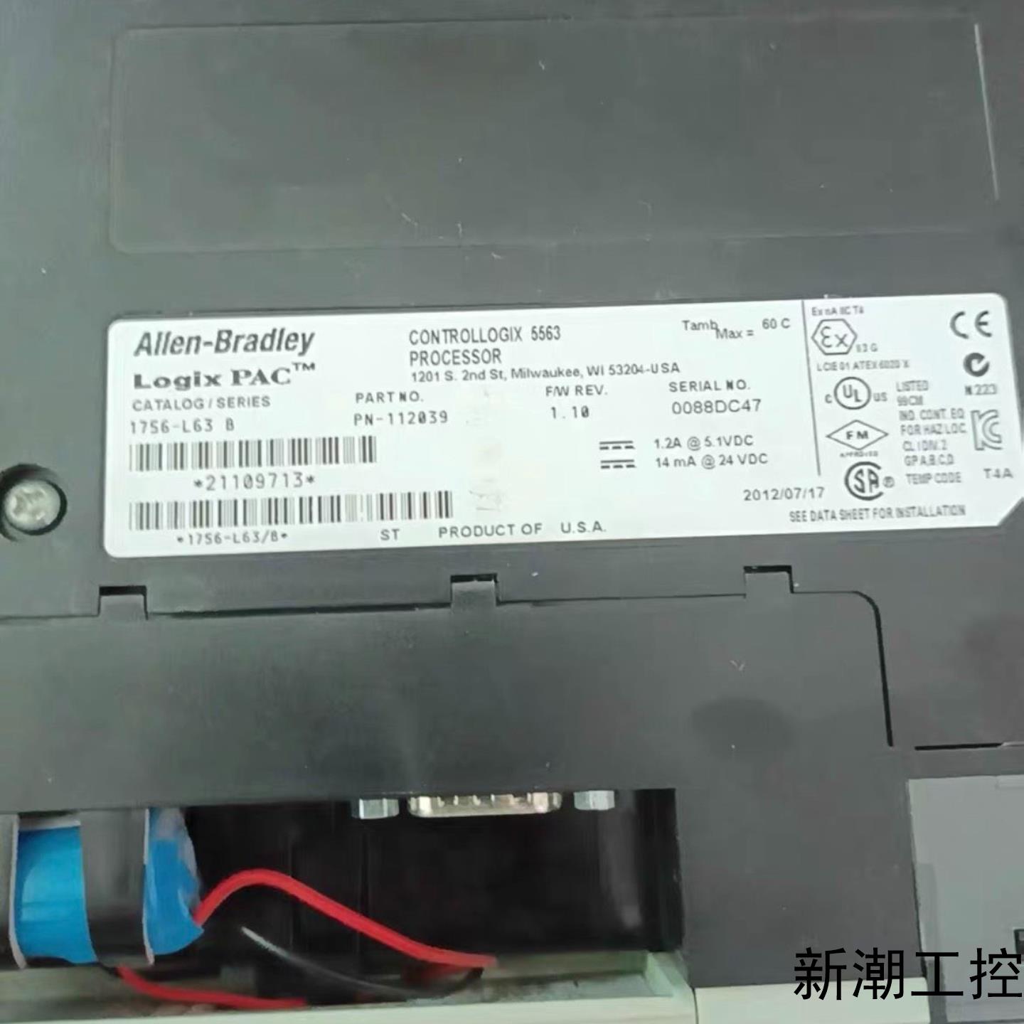 罗克韦尔AB PLC 1756-L63 B议价商品