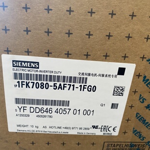 5AF71 1FK7080 1FG0同步伺服电机2.1 询价