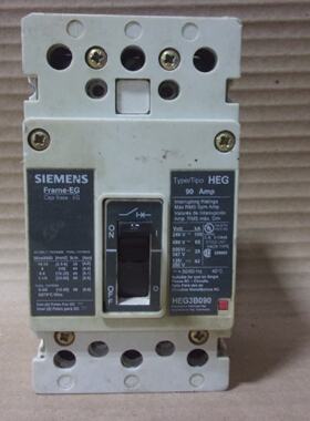 Siemens HEG HEG3B090 3 Pole 90 Amp 480V Circuit Breaker