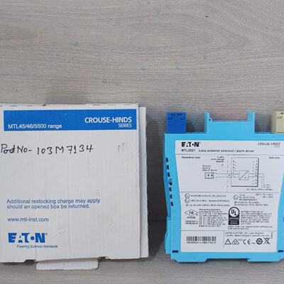 Eaton MTL5521 Loop Powered SolenoidAlarm Driver