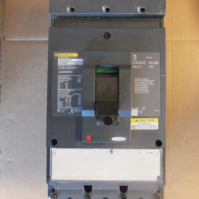 Square D LGA LGA36000S60X 3 Pole 600v Molded Case Switch FLA
