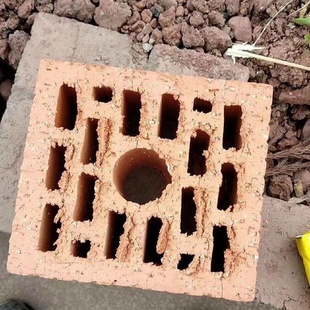 清水砖陶土烧结砖真空烧结砖广场铺地砖多孔砖实心路面砖砌墙红砖