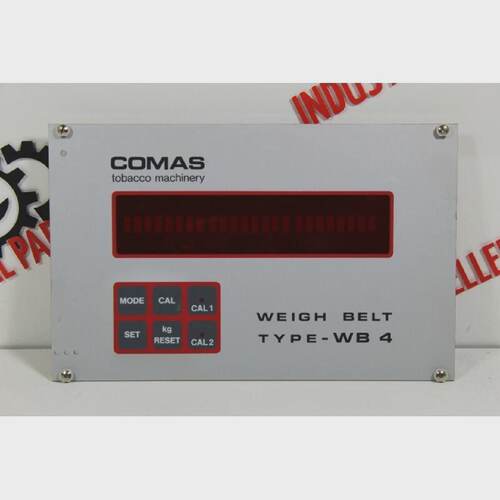 Comas WB 4 tobacco machinery NEW panel  6 months warranty