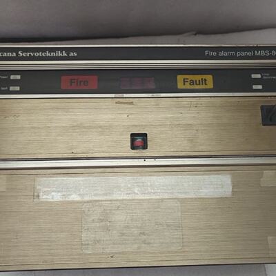 SCANA SERVOTEKNIKK FIRE ALARM PANEL MBS80216R