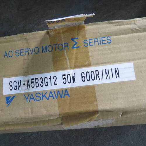 议价全新 安川电机 SGM-A5B3G12带减速机1：5