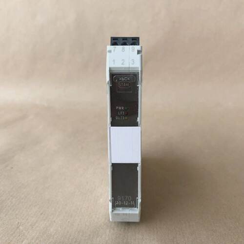 STAHL 9170101211 INTRINSICALLY SAFE REPEATER RELAY 160312 TD