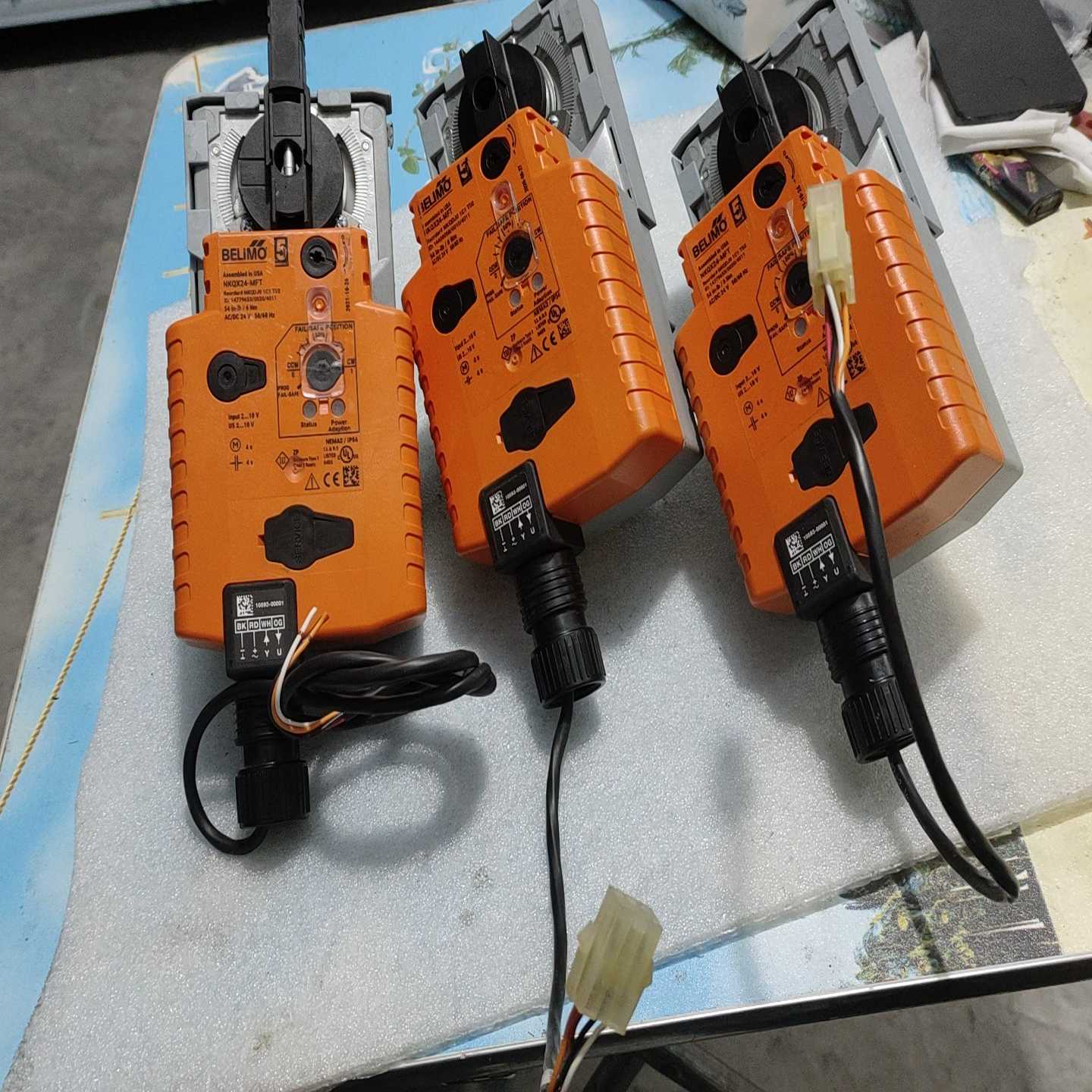 【请询价】BELIMO电动调节阀执行器NKQX24-MFT拆机件功