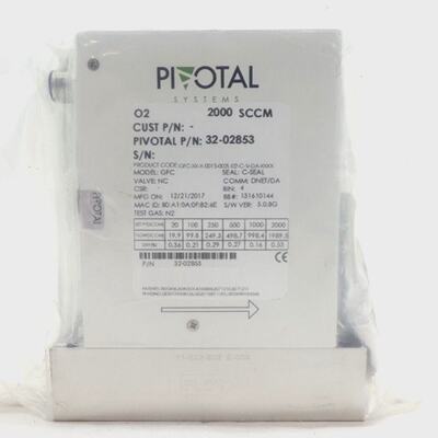Pivotal Systems 3202853 Mass Flow Controller MFC 2000 SCCM O
