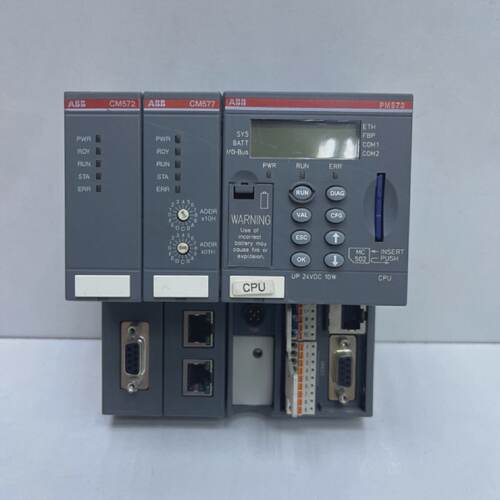 ABB PM573ETH A7 1SAP130300R0271 CPU 512KB Ethernet with CM57