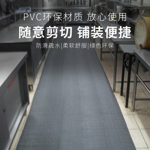 防滑垫浴室防水家用厕所洗手间PVC耐磨防霉地垫后厨户外镂空垫