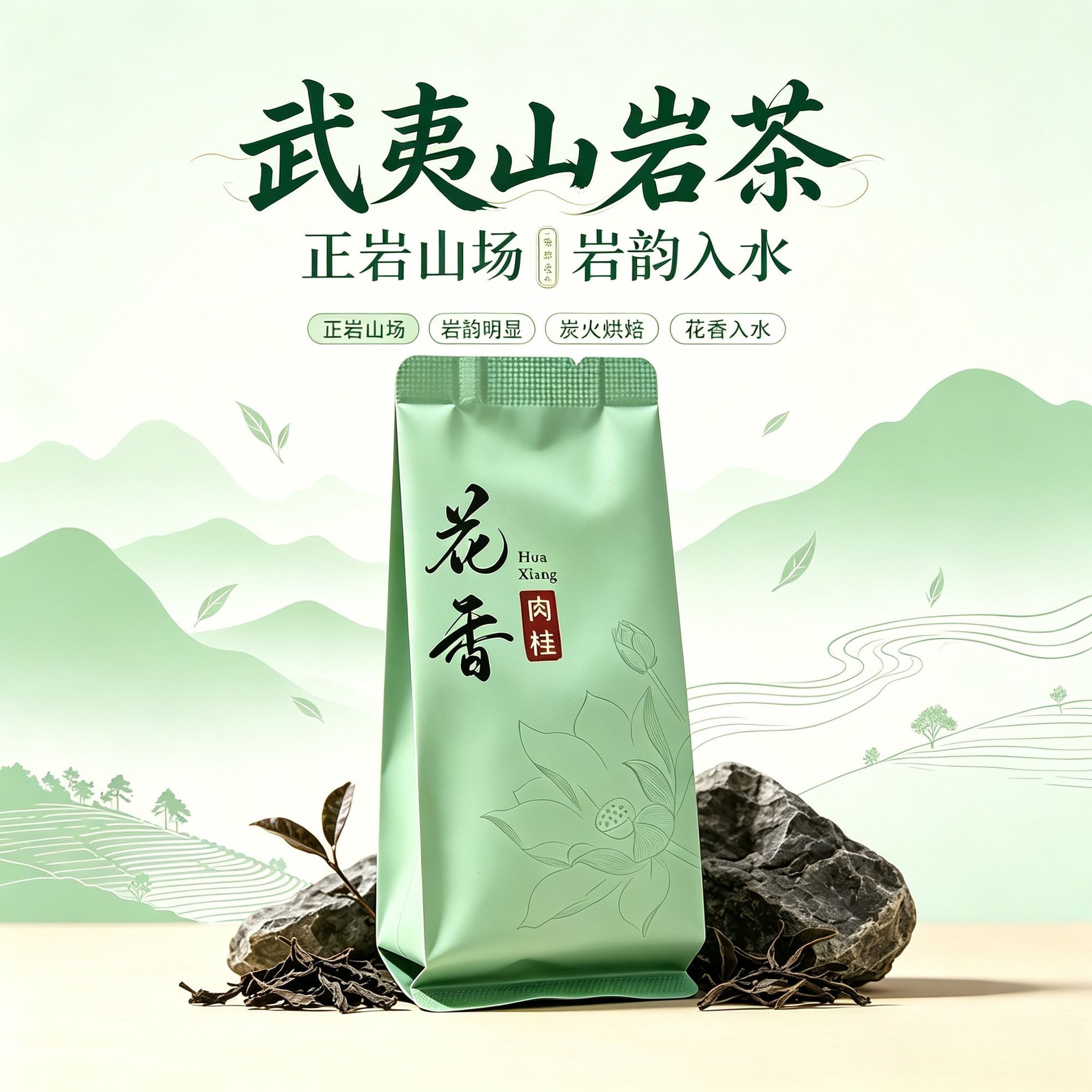 武夷山岩茶花香肉桂新茶浓香