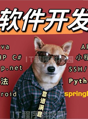 计算机小程序设计java代码springboot网站vue系统app开发python