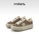 棉鞋 millies妙丽真皮百搭星星鞋 女 休闲春季 加绒板鞋 2025冬季 新款