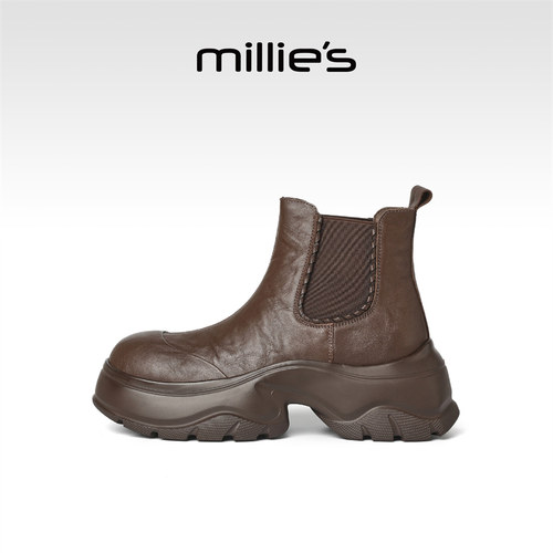 millies妙丽加绒不累脚女靴
