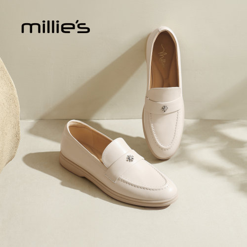 millies妙丽平底乐福鞋女鞋