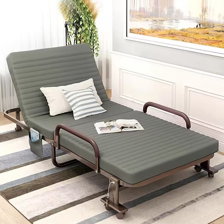 午休折叠床单人办公室躺椅工位午睡神器医院陪护床家用成人行军床