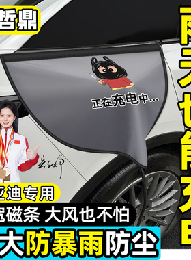 比亚迪海豹06ev/6GT/07dmi充电口充电枪防雨罩防水罩充电器保护盖