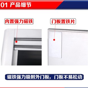 收纳吊柜 厨房家用不锈钢碗柜卫生间储物柜橱柜壁挂置物柜子挂墙式