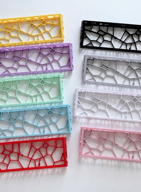 类holy60镂空键盘外壳GH60客制化GT60小夜6164美甲师wooting60M6