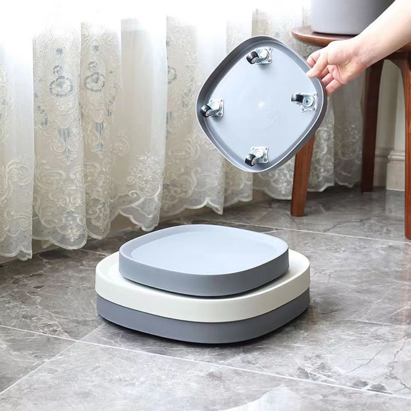 隐形轮托盘滚轮万向轮置物架简约托盘托架移动带轮底座加厚环保