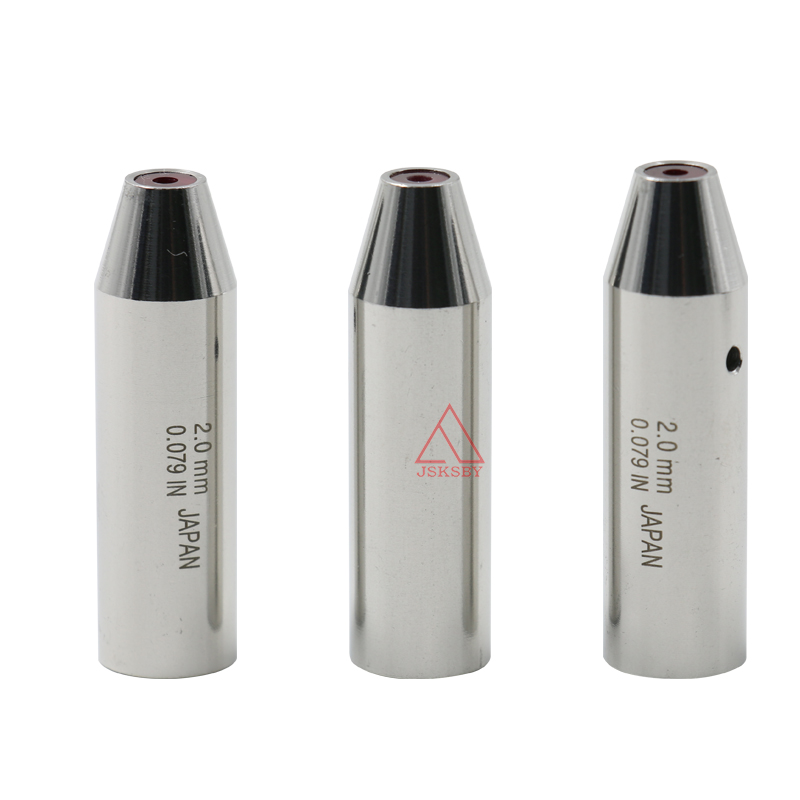 穿孔机导向器加长 0.15~3.0打孔机红宝石眼模膜电极管导丝嘴12*42