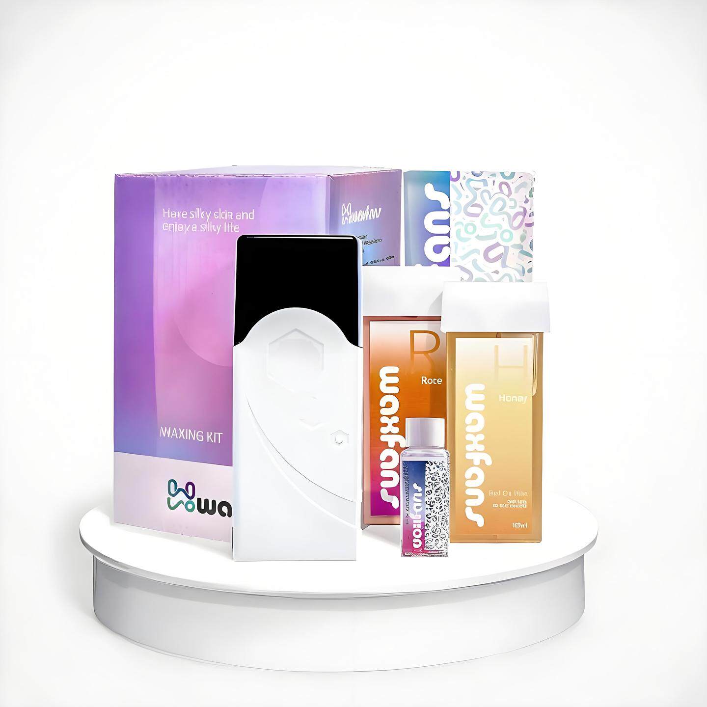 美容院罐蜡护理胡子蜡疗机家用脱毛仪小型腋下热敷速融蜜蜡加热器