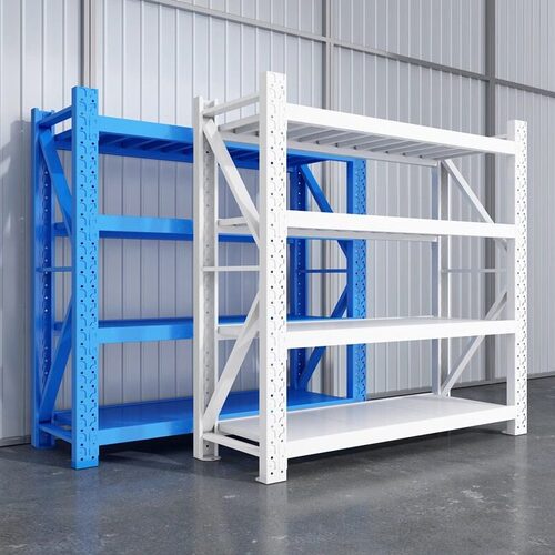 直销仓储货架置物架多层家用靠墙储物架仓库重型超市车库储物间收