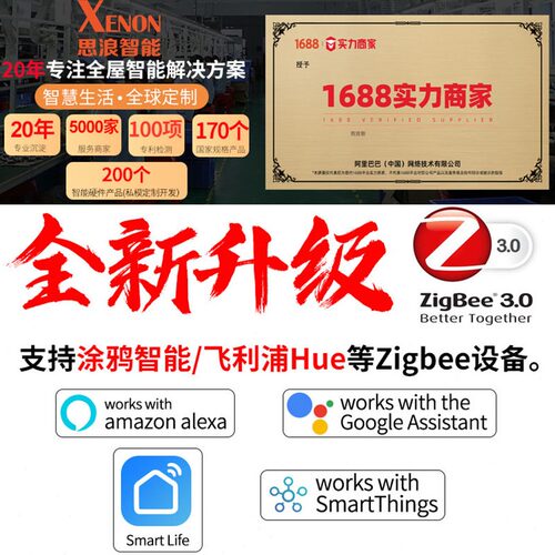 直销美欧英澳日巴西规智能排插涂鸦wifi智能插座 Zigbee3.0定时插