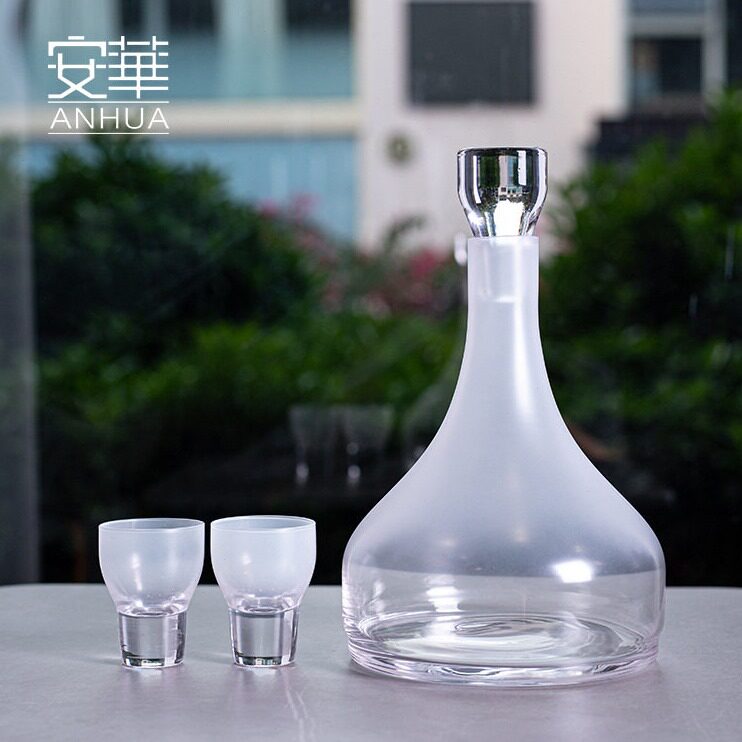 直销安华艺术玻璃酒具酒杯套装级红酒醒酒器分酒壶酒杯家用现货