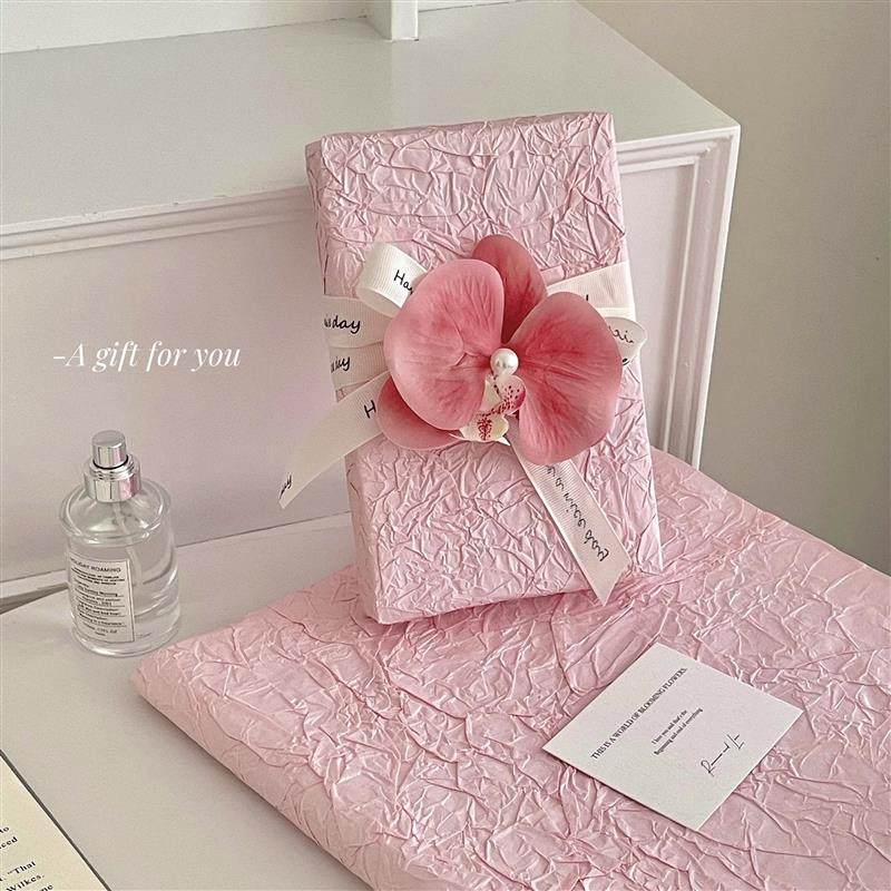 日本送女友的礼物~少女粉色系石纹纸礼物包装纸节日礼品纸精致高,文具电教/文化用品/商务用品,包装纸/蜂窝纸,淘宝优惠券,粉丝福利购,淘宝优惠卷