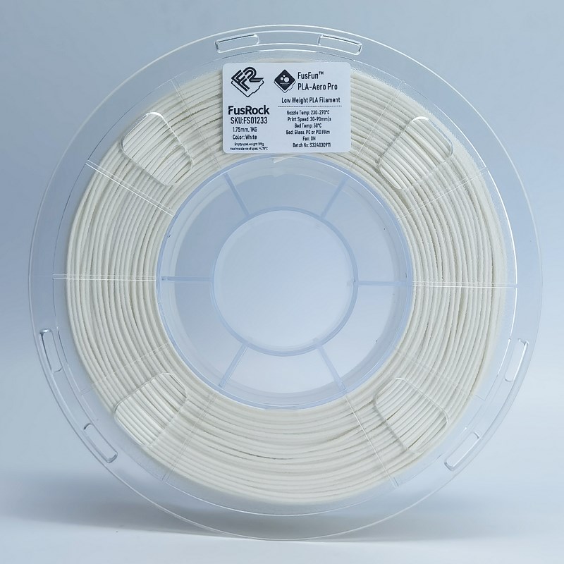 FusFun PLA-Aero Proy 轻质PLA 多色 可控发泡 非预发泡 航模