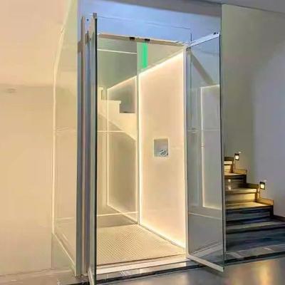 家用别墅电梯自建房阁楼电梯二层三层四五层液压曳引室内小型简易