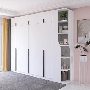 全挂衣柜实木新款 家用卧室双开门三开门大容量加深储物柜 2024爆款