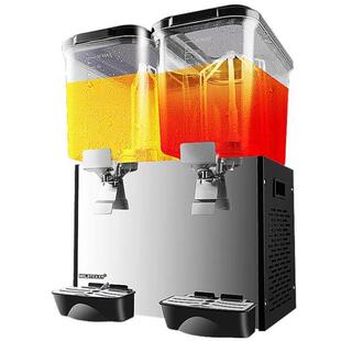美莱特YLJ商用冷饮机单冷18L双缸三缸果汁机自助餐厅酸梅汤饮料机