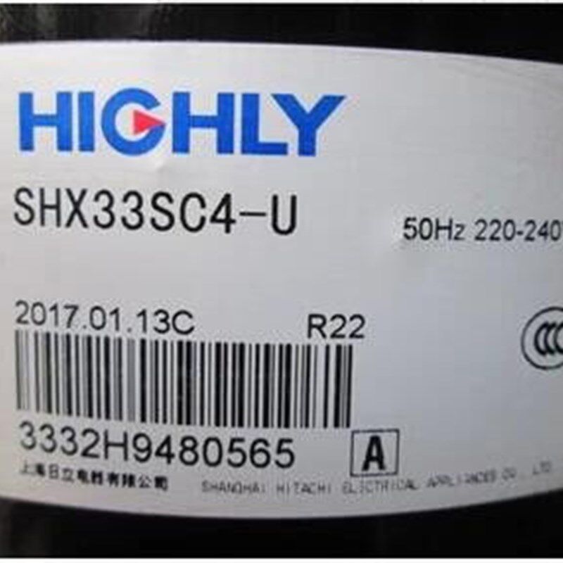 适配全新原装日立空调冷库压缩机shx33sc4-u日立空调制冷压缩机2P
