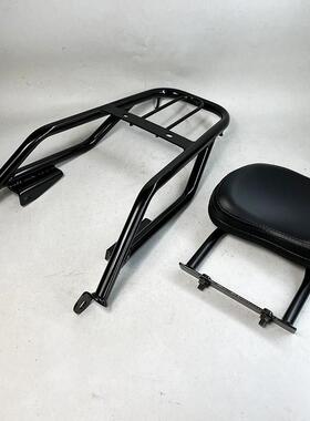 银钢YG150-22大小迷你边三原厂改装烤漆黑色后货架靠背尾架尾箱架