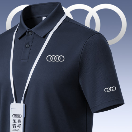 高端亚麻桑蚕丝！4s店工作服定制