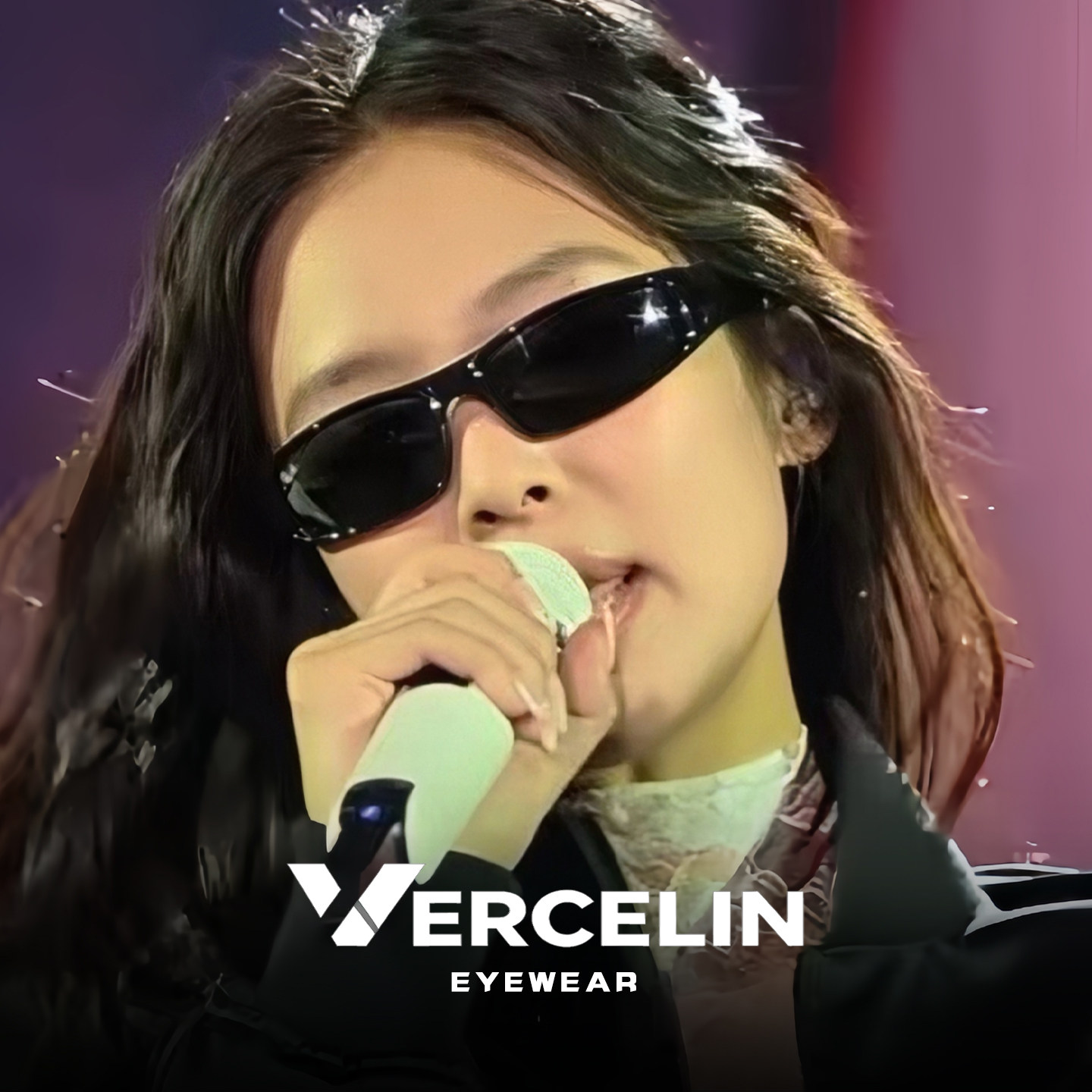 jennie同款发箍墨镜女款适合小脸Y2K高级感时尚猫眼发窟太阳眼镜