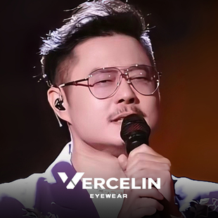 魏翔同款飞行员超轻大框双梁蛤蟆镜框近视眼镜男款大脸可配度数