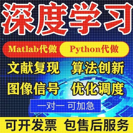 python代编程序代做深度机器学习代编写代码接单复现算法代跑优化
